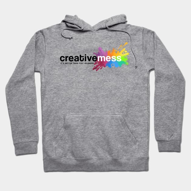 CreatveMess-Tee Hoodie by EmbeeArqam